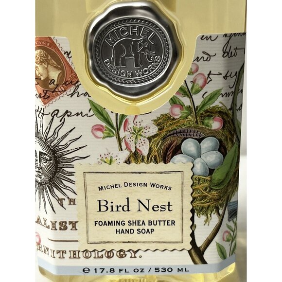 New Michel Design Works Foaming Shea Butter Hand Soap Bird Nest 17.8 OZ HG8 - Picture 3 of 6
